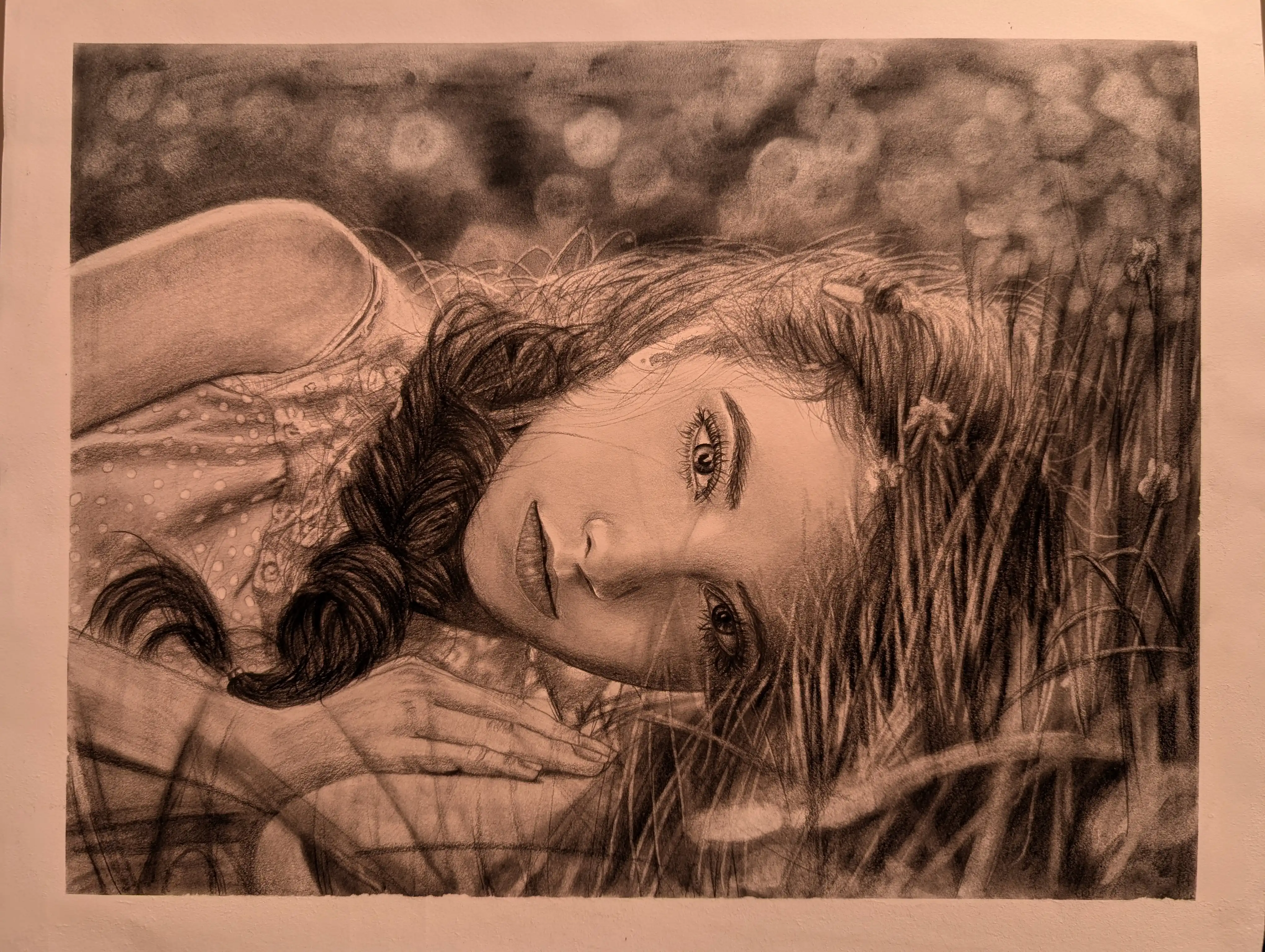 Girl in the grass